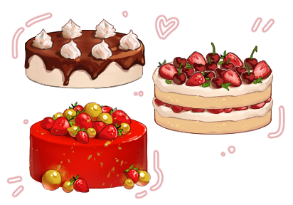 Десерты из Piece Of Cake